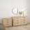 Ensemble de chambre à coucher 2 pièces - Commode double 6 tiroirs Ruster