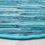 Nerys Handmade Flatweave Cotton Turquoise Area Rug-22810060