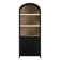 Sitarski Modern Arched Bookcase with Statement Cabinet