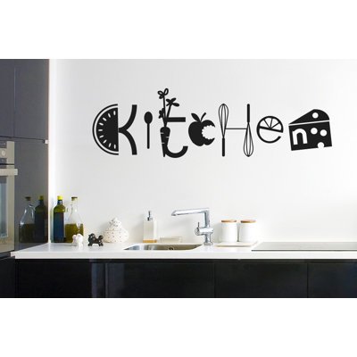 Assorted Kitchen Sign Wall Sticker