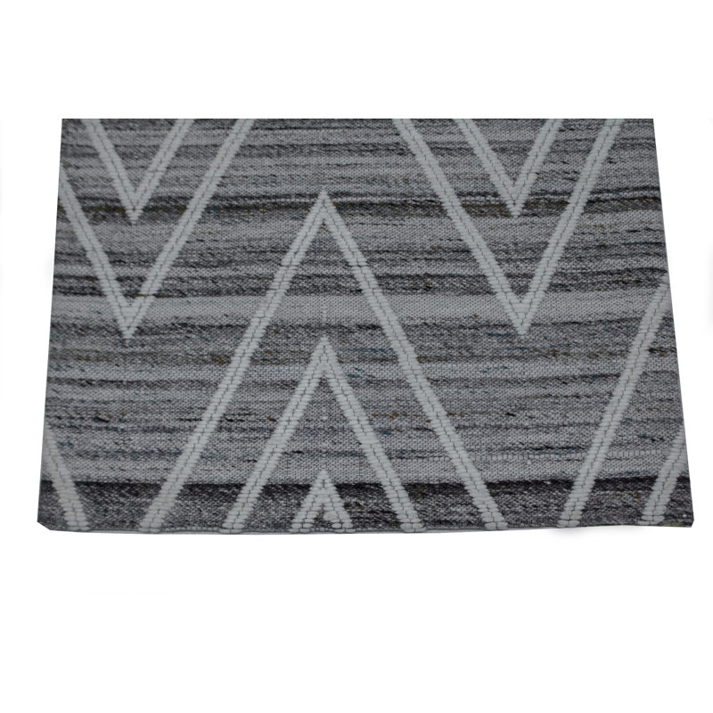 Tapis chevron en laine touffeté à la main Ridinger