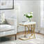 Table d'appoint en forme de C