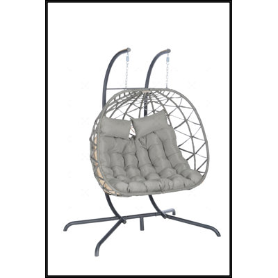 Fauteuil double avec support