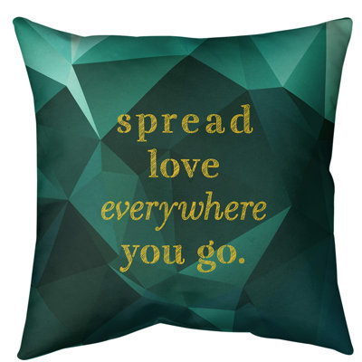 Gemstone Spread Love Floor Pillow