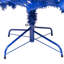 Pre-Lit Medium Artificial Pine Christmas Tree - Royal Blue - Clear Lights-1968672301
