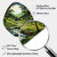 «Forest Whispering Woods Pastoral III», horloge murale asymétrique-106198404