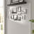 Rayburn Solid + Manufactured Wood Picture Frame - Set of 10 with Mat-1917513365