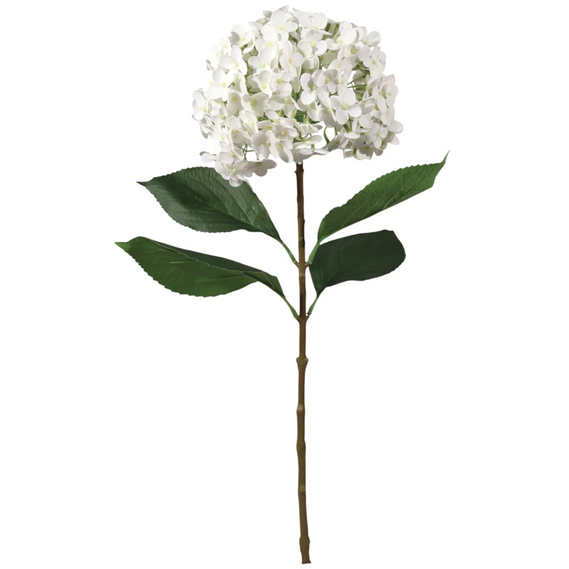 6pc 25" Real Touch Hydrangea Stem 7"dia