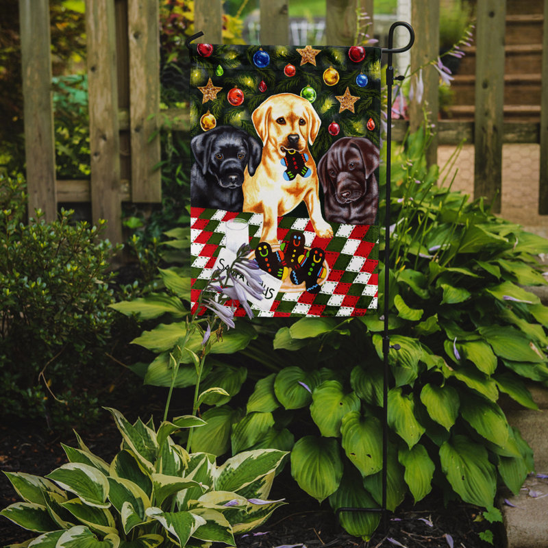 Drapeau de jardin à 2 côtés Cecilie, H 15 po x l 11 po