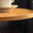 Elegant Round Side Table with MDF Tabletop and Solid Wood Spindle Leg