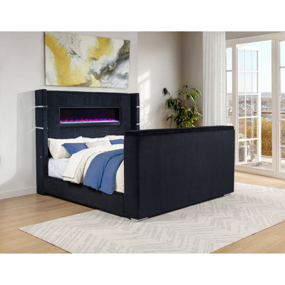 Wingback TV Bed