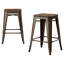 Counter Stool with Metal Frame-342705092-353497145