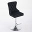 Ensemble de 2 tabourets de bar pivotants à hauteur réglable et dossier capitonné-1919782042-1919782040