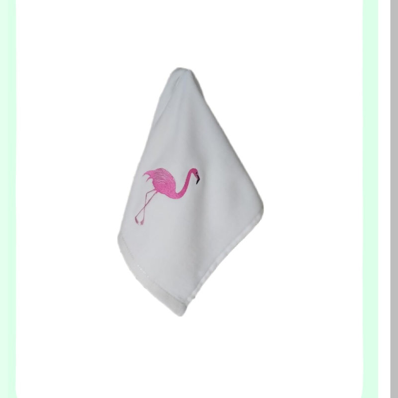 Flamingo Bliss 3Pack Cotton Hand Towels - Premium Embroidered Summer Decor, Quick Drying & Highly Absorbent for Bathroom, Kitchen, Cleaning & Cooking