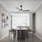 52" 3 - Blade Modern Ceiling Fan With Led Lights Remote App And Voice Control-238773452