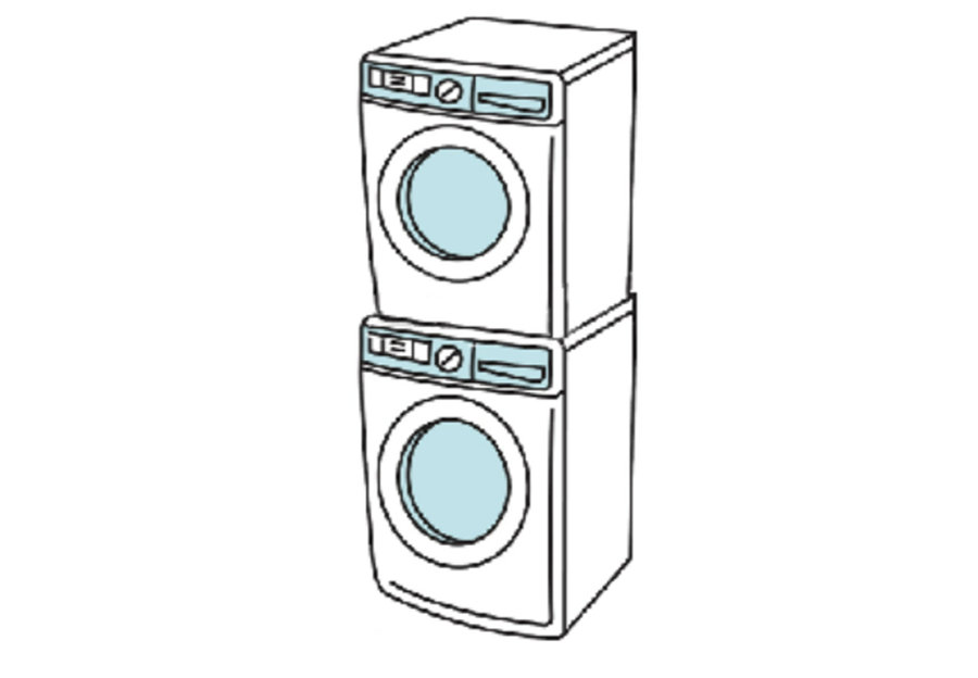 Washer Dryer Stack