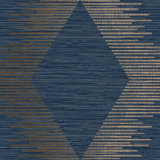 Zen Geometric Metallic Wallpaper Double Roll