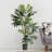 60" Tropical Palm Tree, Artificial Tropical Plant in Pot