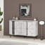 Dune Console Sideboard Geometric Design Wide 123cm-70696048