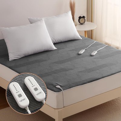 5 Heat Settings Electric Mattress Pad With 10-Hour Auto Shut-Off