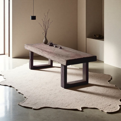 Bureau rustique en chêne