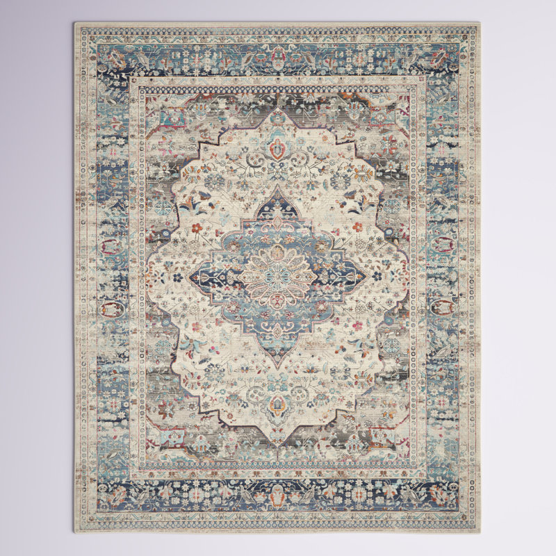 Minda Oriental Indoor Rug, Rectangle 7'10" x 9'10"