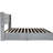 Full Size Bed Frame With Gas Lift Storage, Modern Horizontal Headboard, Ports, No Box Spring, Gray Channel , Space Saving, Bedroom Essential-851168902-851168897