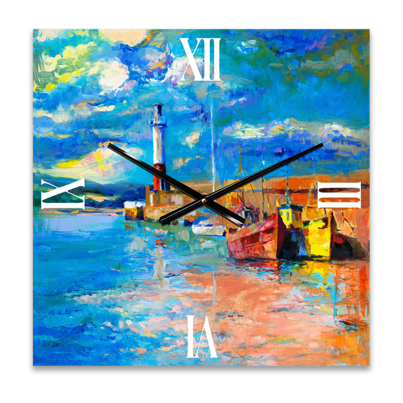 Horloge murale phare, Petit