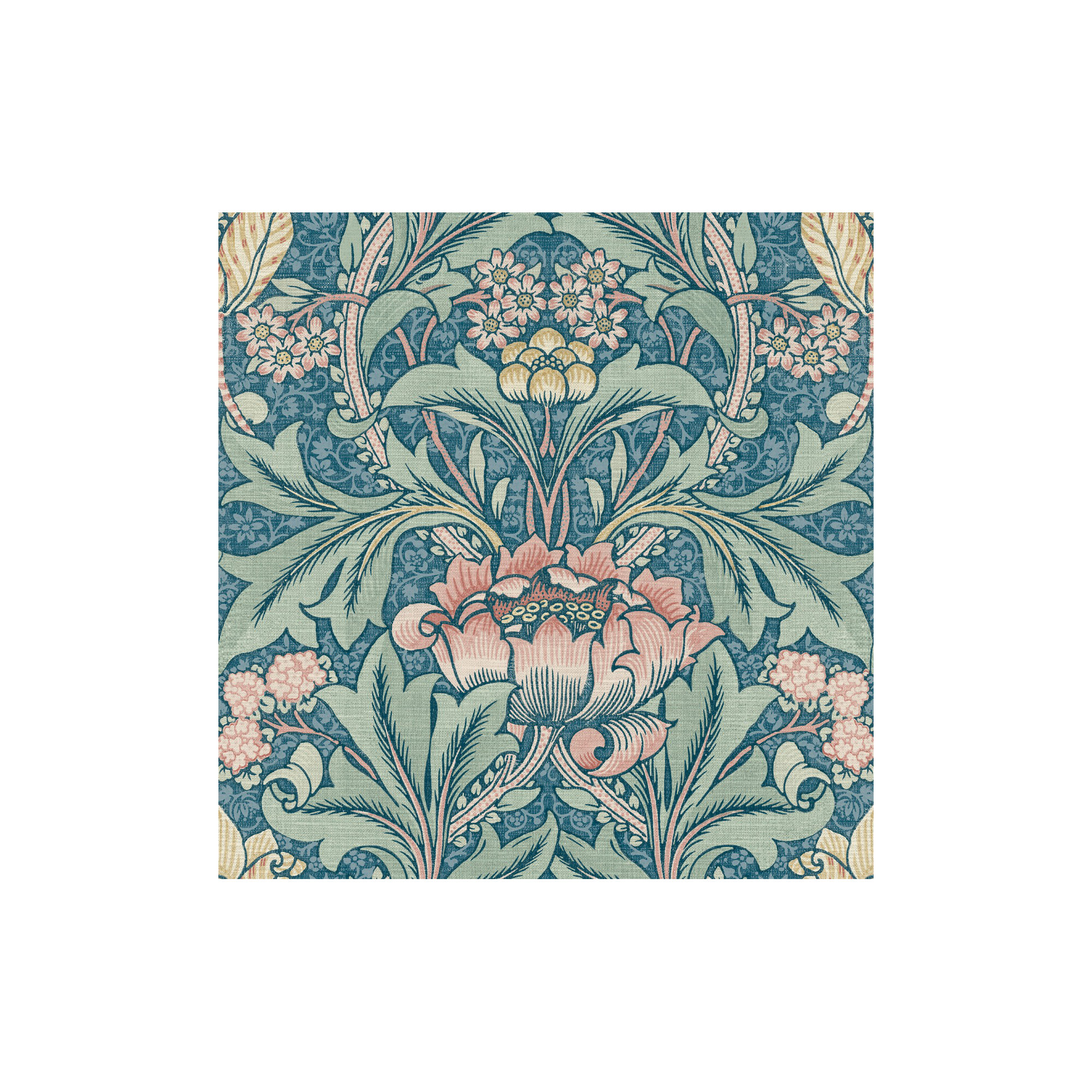Rihanon Floral Roll, Ebony/Olive