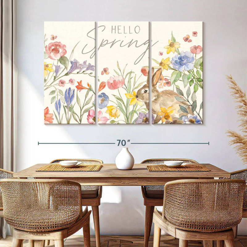 Harnek Happy Easter I, 42" H x 65" W