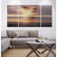 «Evening Light», 3 impressions sur toile-1814999007