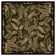 Alminus Jungle Fever Ebony Sage Floral Area Rug