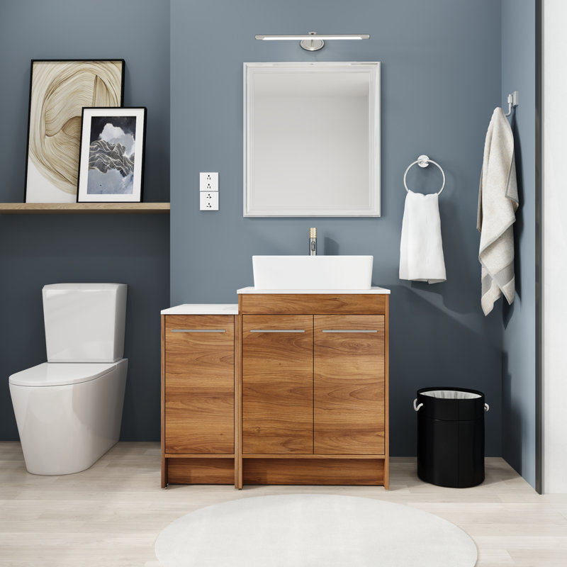 Ensemble de meuble-lavabo simple 35,4 po Duncarbit