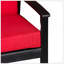 Causeuse eucalyptus avec coussins espresso, bourgogne-957041061-957041056