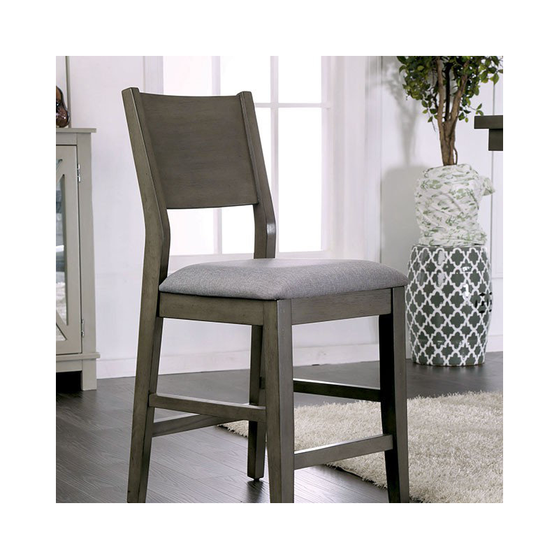 Chaise d’appoint grise Reid