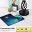 Lampe de table USB en métal Jociel