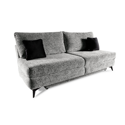 3 Seater Chenille Sofa Bed