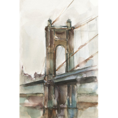 Pont au coucher du soleil I