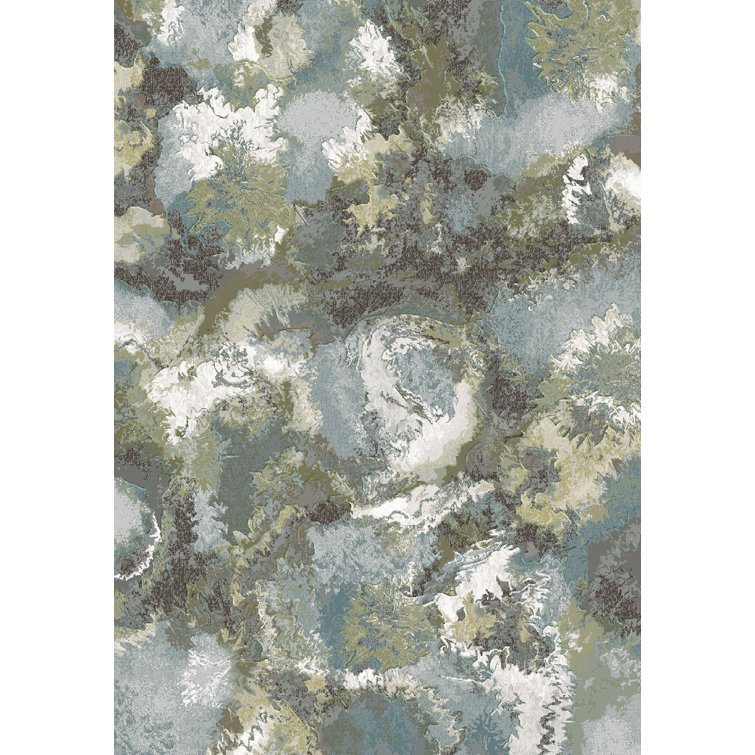 Williston Forge Andoro Abstract Flat Weave Multicolor Area Rug ...