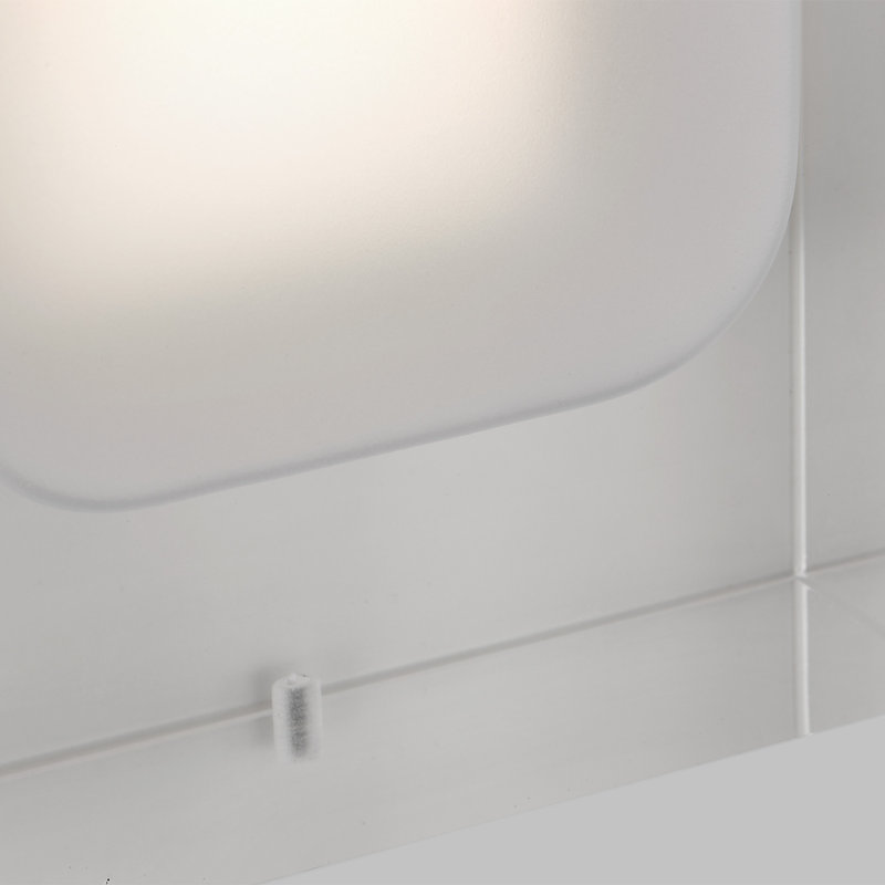 Milley 1 - Light LED Flush Mounted Sconce, Nightshade Black