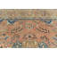 Tapis rectangulaire unique de 9 pi 4 po x 12 pi 4 po beige / bleu / brun