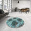Tapis bleu/noir contemporain-1446453867