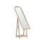 Kirshner Flat Floor Mirror with Shelves
