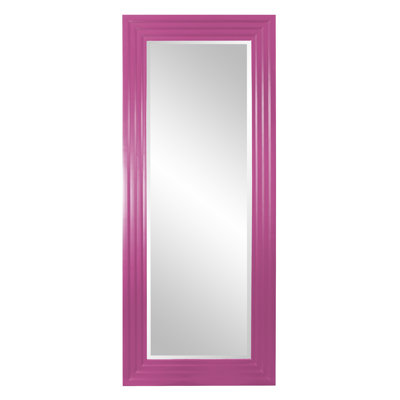 Amy Wood Flat Wall Mirror