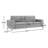 Russo 94'' Upholstered Sofa with Solid Wood Legs
