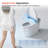 HOROW T37 Smart Bidet Toilet with Auto Open/Close Lid, Instant Warm Water, Heated Seat, Warm Air Dryer and Blackout Flush, 10" Rough-In