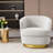 Jalivia 29'' W Velvet Upholstered Swivel Barrel Chair -1777336359