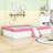 Wood Upholstered Daybed with Fence-974240317