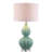 Pablo Crystal and Glass Standard Table Lamp