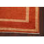 Tapis orange / rouille / beige Kashkoli noué à la main 4 pi 7 po x 6 pi 8 po Gabbeh